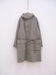 ULTERIOR REVERSIBLE HOODED COAT US ARMY スノーパーカー リバーシブル コート グレー ベージュ アルテリア 2-1126T F90573