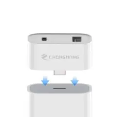 CHONGMANG Type C急速充電器コネクター 2台同時充電