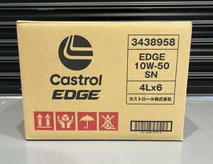 ■全国送料無料■ カストロール エッジ 10w50 4L×6缶 ワンケース API SN ターボ CASTROL EDGE RS