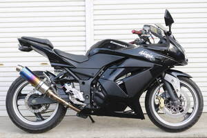 KAWASAKI NINJA ニンジャ 250R(EX250K)BEAMSマフラー ブレンボ カスタム ブラック 神奈川県 税込み 即決 追加画像あり