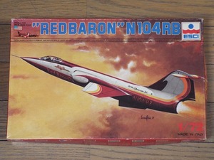 送料無料！カルトグラフ付きエッシー 1/72　N 104RB “レッド・バロン”　# 9037