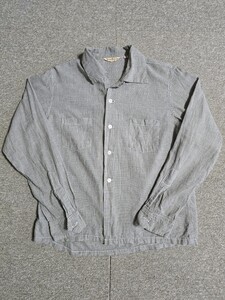 アットラスト ギンガムワークシャツ 15 TIMEWORN ATLAST Butcher products ブッチャープロダクツ ライダースシャツ