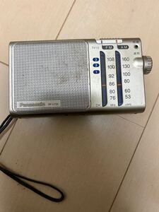 【動作品】【当事物】【レトロ】Panasonic RF-U150 ワイドFM対応 ラジオ パナソニック