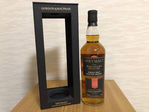 希少長熟！ マッカラン 34年／1981-2015 スペイモルト ゴードン&マクファイル 43% 700ml／SPEYMALT From 1981 GORDON & MACPHAIL