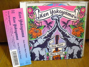 4曲CD横山健KEN YOKOYAMA HOW MANY MORE TIMES RICKY PUNKS I GO ALONE AGAIN I