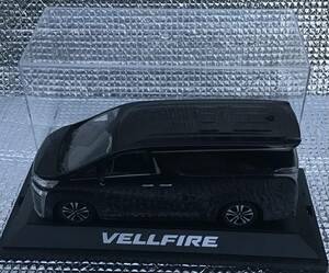 トヨタ特注 1/30 トヨタ ヴェルファイア バーニングブラック・クリスタルシャイン・ガラスフレーク カラーサンプル TOYOTA VELLFIRE 