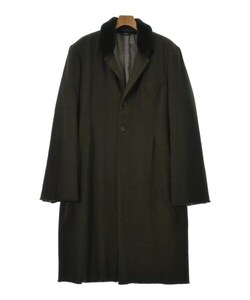 yohji yamamoto POUR HOMME チェスターコート メンズ ヨウジヤマモトプールオム 中古　古着