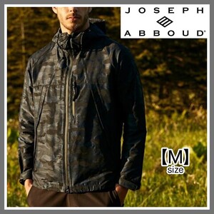 JOSEPH ABBOUD ジョセフアブード インターレースカモフラパーカー マウンテンパーカー オンワード ユニセックス UNISEX ブラック グレー M