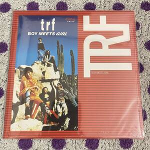 【希少】【7inch】◆即決◆新品■【TRF / BOY MEETS GIRL / Overnight Sensation】和モノ EP レコード■AQJH77519 DJ KOO 小室哲哉