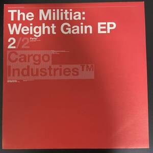 The Militia - Weight Gain EP (Part 2) / Cargo Industries CARG03 ドラムンベース,ドラムン,Drum&Bass,Drum