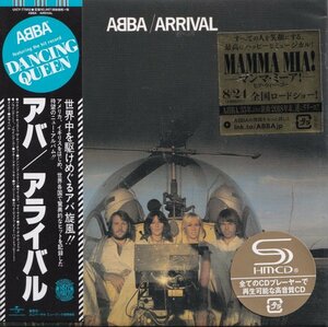 即決 紙ジャケット６【ABBA アバ / アライヴァル+2（高音質・SHM-CD!）＝超名盤！】未開封/新品/廃盤