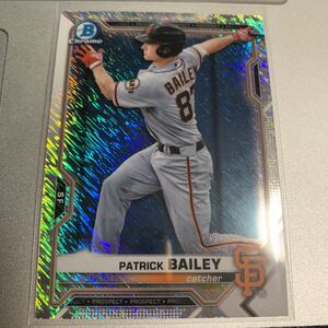 2021 Bowman chrome patrick bailey シマー