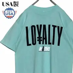 USA製 ビッグサイズtシャツ ペパーミントグリーン L 緑 プリントTシャツ