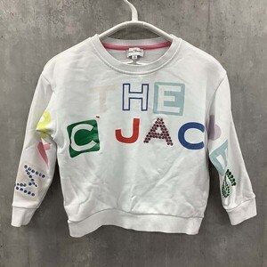 [D2741] マークジェイコブス スウェットシャツ キッズ ホワイト系 6/114 MARC JACOBS / 小型便OK