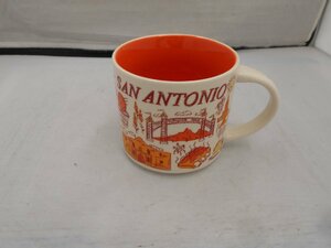 【STAR BUCKS　BEEN THERE SERIES　SAN ANTONIO】スターバックス　ビーンゼアシリーズ　マグカッルプ　サンアントニオ　SY02-CI7