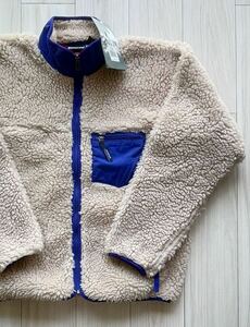 スペシャル！デッドストック！01年製パタゴニア クラシックレトロ ナチュラル L patagonia USA製 ビンテージ Vintage レア フリース