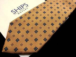 ■■SALE④■№2056【SHIPS】シップス刺繍ネクタイ