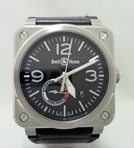 BELL＆ROSS BR-03-97 自動巻き メンズ 腕時計 革ベルト 店舗受取可