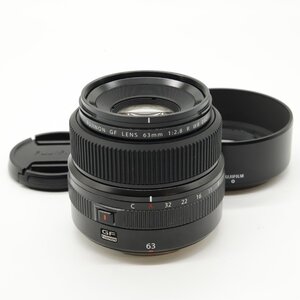 【ほぼ新品】富士フイルム(FUJIFILM) フジノン GFレンズ GF63MMF2.8 R WR 単焦点 富士フイルム G