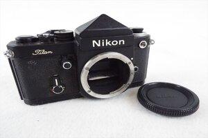 ☆ 1円スタート ☆ Nikon ニコン F2T チタン フィルム一眼レフ シャッター切れOK 中古 現状品 241207A5809