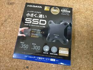 ★I-O DATA　SSPH-UT480K/E　ポータブル　SSD 480GB USB3.1(Gen1) PS4/PS5対応 未使用品