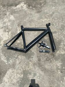 LEADER BIKE 735 フレーム ステム クランク BBセット 中古 ピスト PIST SIZEM