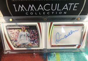 19/72 デビッドベッカム PANINI IMMACULATE COLLECTION SOCCER Signature MOVES ENGLAND DAVID BECKHAM イングランド代表 直筆サインカード