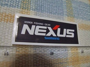 Shimano/シマノ！Nexus/ネクサス/黒/ステッカー/シール/B　※ヤフーショッピングストア/レア物商会・健美堂でも大量出品中