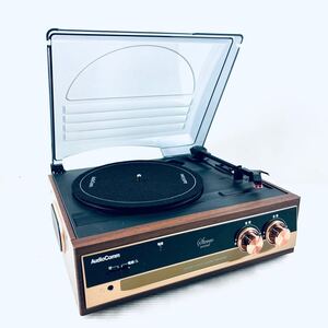 【動作確認済み】AudioCommレコードプレーヤーシステム RDP-B200N ターンテーブル