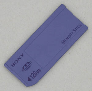 送料無料 SONY ソニー 純正 MEMORY STICK メモリースティック 128MB MSA-128A 日本製 MADE IN JAPAN 即決！