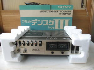 ♪SONYのカセットデンスケtypeⅢ、TC-2850SD、ジャンク品♪