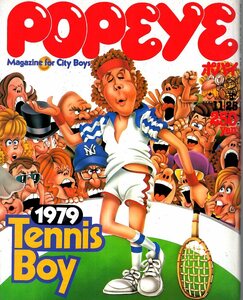 雑誌POPEYE/ポパイ 67(1979.11/25)★特集：Tennis Boy/ジョン・マッケンロー解剖/ウォームアップ・スーツ/小林泰彦式着こなし/レタード★