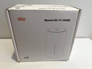 ■即決送料600円■AU WiMAX　Speed Wi-Fi HOME L02 HWS33SWA白ホワイト一式■