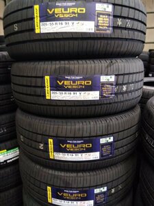 2023～24年製　送料無料　VE304 205/55R16 ４本　VEURO　ビューロ　個人宅配達OK　新品　未使用