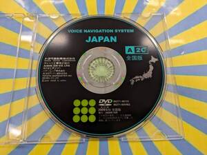 ☆YY19857 トヨタ純正 ボイスナビゲーションシステム DVD ナビロム 2009年 秋 A2C全国版 86271-48133 86271-60V463 全国一律送料230円～