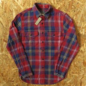 新品☆本物 J.CREW FLANNEL WORK SHIRT フランネルワークシャツ XSサイズ USA限定モデル ジェイクルー ネルシャツ チェックシャツ NY購入