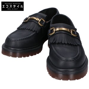 美品 Dr.Martens ドクターマーチン 30610001 Adrian Snaffle エイドリアン スナッフル ローファー シューズ UK4 BLACK レディース