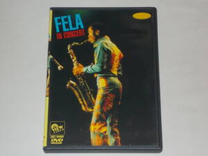 FELA KUTI/FELA IN CONCERT/DVD フェラ・クティ フェラ・イン・コンサート ライヴ LIVE