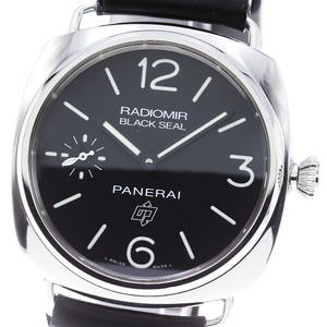 パネライ PANERAI PAM00380 ラジオミール ブラックシール ロゴ スモールセコンド 手巻き メンズ _862784