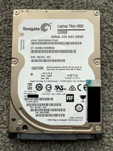 SEAGATE ST320LM010-1KJ15C 【使用時間12520時間】2.5インチHDD/7mm/320GB/7200rpm/SATA600