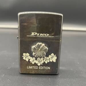 【限定品・希少】ZIPPO ジッポ PIKO LIMITED EDITON ジッポライター ハイビスカス No.0411 アメリカ製 コレクション 長期保管品