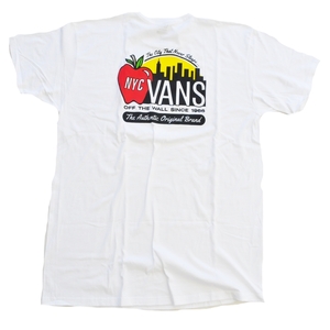 VANS / バンズ THE CITY THAT NEVER SLEEPS NYC T-SHIRT WHITE