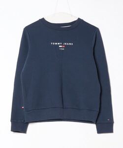 「TOMMY JEANS」 スウェットカットソー X-SMALL ネイビー レディース