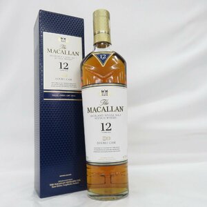 【未開栓】The MACALLAN ザ・マッカラン 12年 ダブルカスク ウイスキー 700ml 40% 箱付 11593559 0604