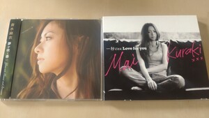 倉木麻衣「夢が咲く春/You and Music and Dream」「一秒ごとにLove for you」CD2枚セット