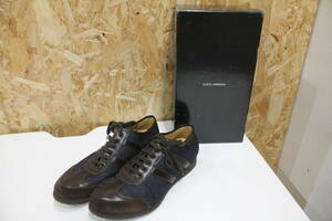 TH07095　DOLCE&GABBANA・ドルチェ&ガッバーナ　スニーカーsize7 1/2 美品