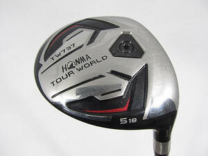 即決 お買い得品！中古 TOUR WORLD (ツアーワールド) TW737 FW フェアウェイ 5W VIZARD EX-C 55 18 R