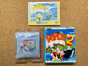 GB◆ポパイ2 POPEYE2 箱・説明書付き 美品 / ゲームボーイ