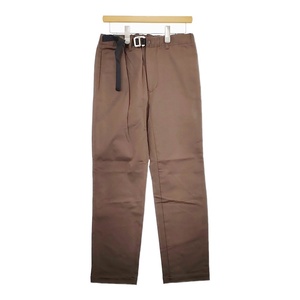 Scye 新品 High Power Cotton Stretch Belted Trousers 1120-83006 38 定価37400円 パンツ ブラウン サイ 4-1201M F97619