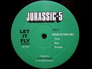 US ORIGINAL/JURASSIC 5 - HOOD IN THE USA/PRO. LARGE PROFESSOR/HEATWAVE - AIN